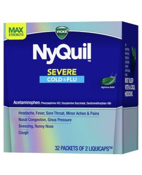 NYQUIL SEVRE 2 PK 32CT