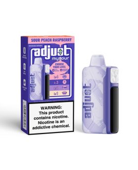 ADJUST MYSOUR SOUR PEACH RASP 5C