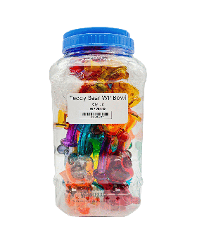 GLASS WP TEDDY WPM0008 12CT