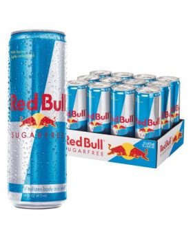 RED BULL 16OZ SUGARFREE 12CT