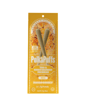 POLKA PUFF ROLLS MANGO 10/2PK