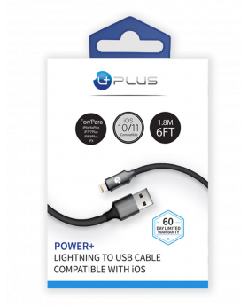 UPLUS POWER+ IPHONE BLACK 1CT