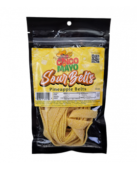 CDM BELTS SOUR PINEAPPLE 4OZ 1CT