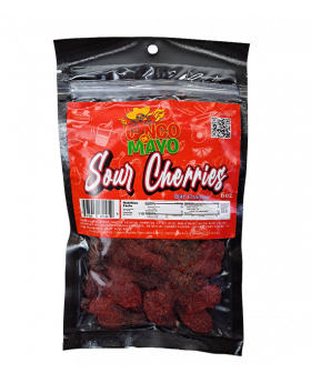 CDM GUMMY SOUR CHERRY 6OZ 1CT