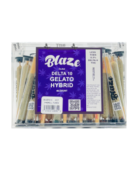 BLAZE PRE ROLL D10 GELATO 40CT
