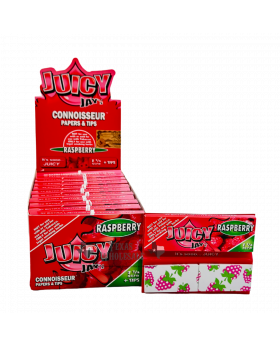 JUICY JAY CONN 1.25 RASPBERRY 24
