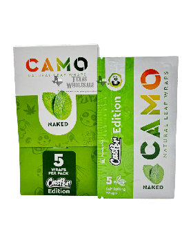 CAMO TEA WRAPS CASP NAKED 25/5PK