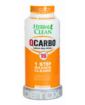 QCARBO DETOX 16OZ ORANGE
