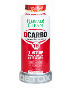 QCARBO DETOX 16OZ TROPICAL