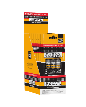 CUBAN ROUNDS ROBUSTO MADURO 8/3P
