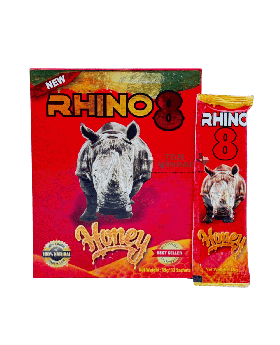 RHINO 8 HONEY 12CT