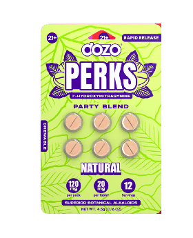 DOZO 7-HYDROXY 6PK NAT 10CT