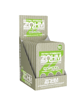 ZOHM 7OHMZ KRATOM NATURAL 10CT