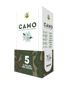 CAMO TEA WRAPS NATURAL 25/5PK