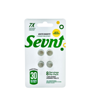 SEVN HYDROXY 30MG WHITE K 4PK 10