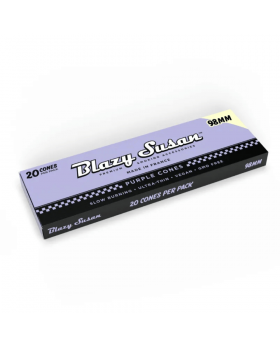 BLAZY SUSAN PURPLE 98MM 12PK 20C