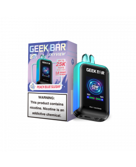 GEEK BAR SKYVIEW PEACH BLUE 5CT