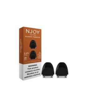 NJOY PODS CL TOBACCO 2.4% 2/5CT