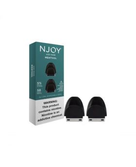 NJOY PODS CL MENTHOL 5% 2/5CT