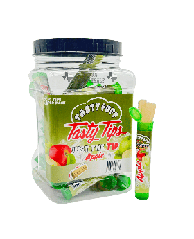 TASTY PUFF CONES APPLE 30CT