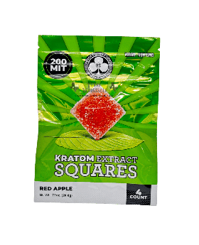 CLUB13 KRATOM GUMMY RED APPLE 1C