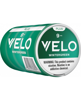 VELO PLUS 9MG WINTERGREEN 5CT