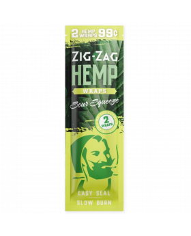 ZIG ZAG HEMP SOUR SQ 2F99 25/2PK