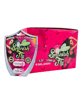 SPANISH FLY PINK 100K 24CT