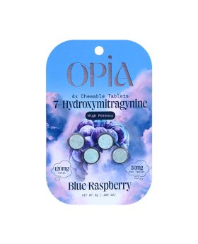 OPIA 7-H HP TABS BLUE RASP 10CT