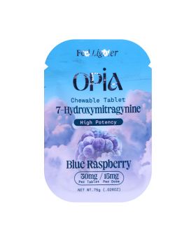 OPIA 7-H HP TABS BLUE RASP 30CT