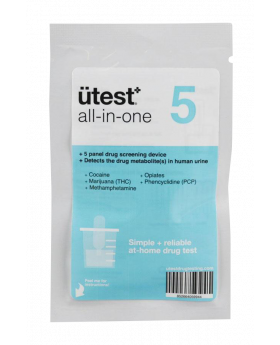 UTEST DRUG TEST 5 PANEL 25CT