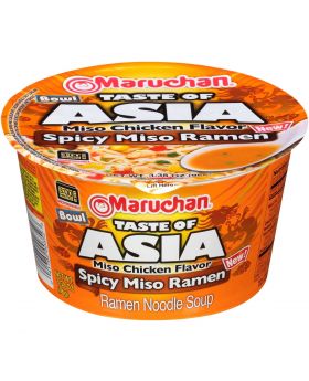RAMEN BOWL ASIA SPICY MISO 6CT