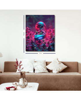 CANVAS FRAME 16x20 ALIEN WEED