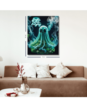 CANVAS FRAME 16x20 GHOST WEED