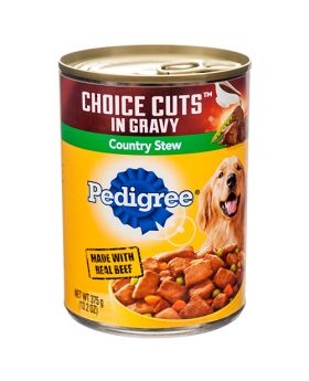 PEDIGREE CUTS STEW CAN 13.2OZ 12