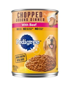 PEDIGREE CHOP BEEF CAN 13.2OZ 12