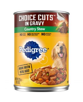 PEDIGREE CUTS BEEF CAN 13.2OZ 12