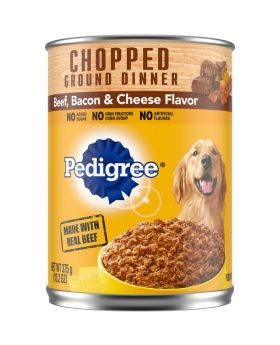 PEDIGREE BEEF/BAC/CHEZ 13.2OZ 12