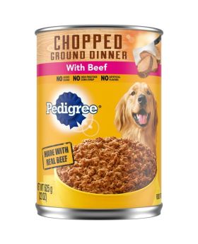 PEDIGREE CHOPPED BEEF 22OZ12CT