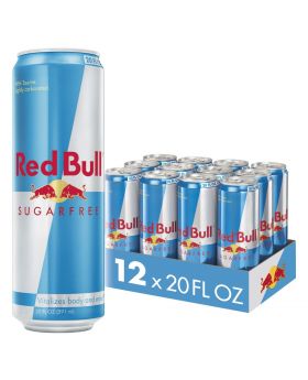 RED BULL 20OZ SUGARFREE 12CT